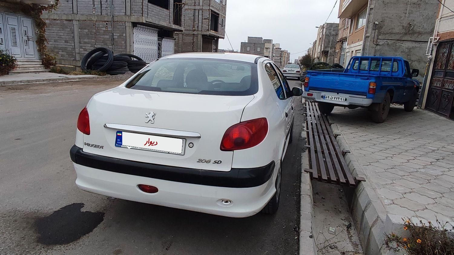 پژو 206 SD v8 - 1386