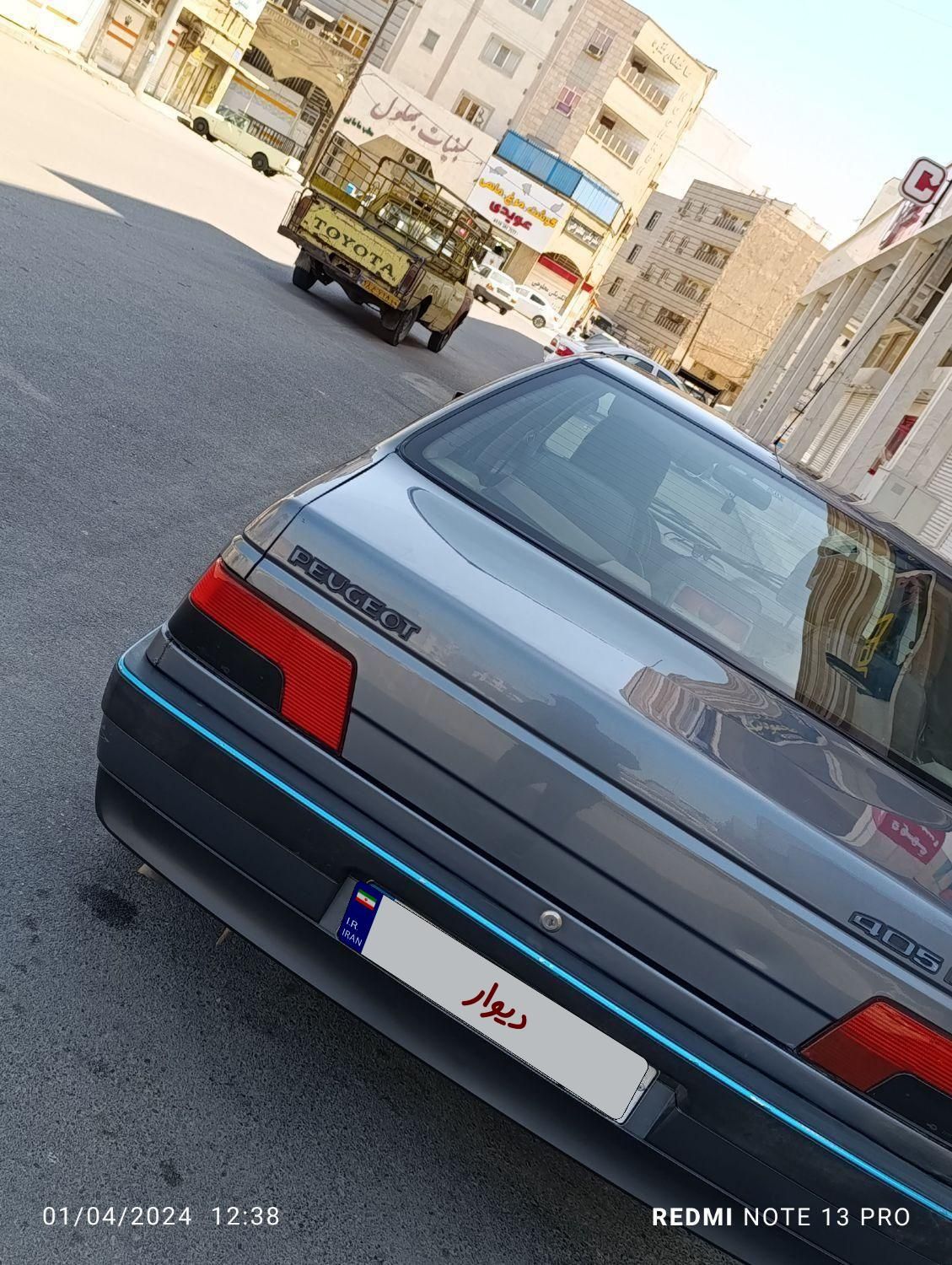 پژو 405 GL - دوگانه سوز CNG - 1396