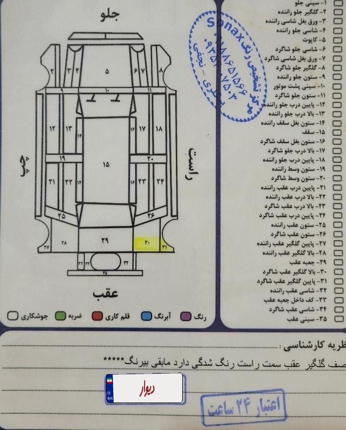 پژو پارس سال - 1396