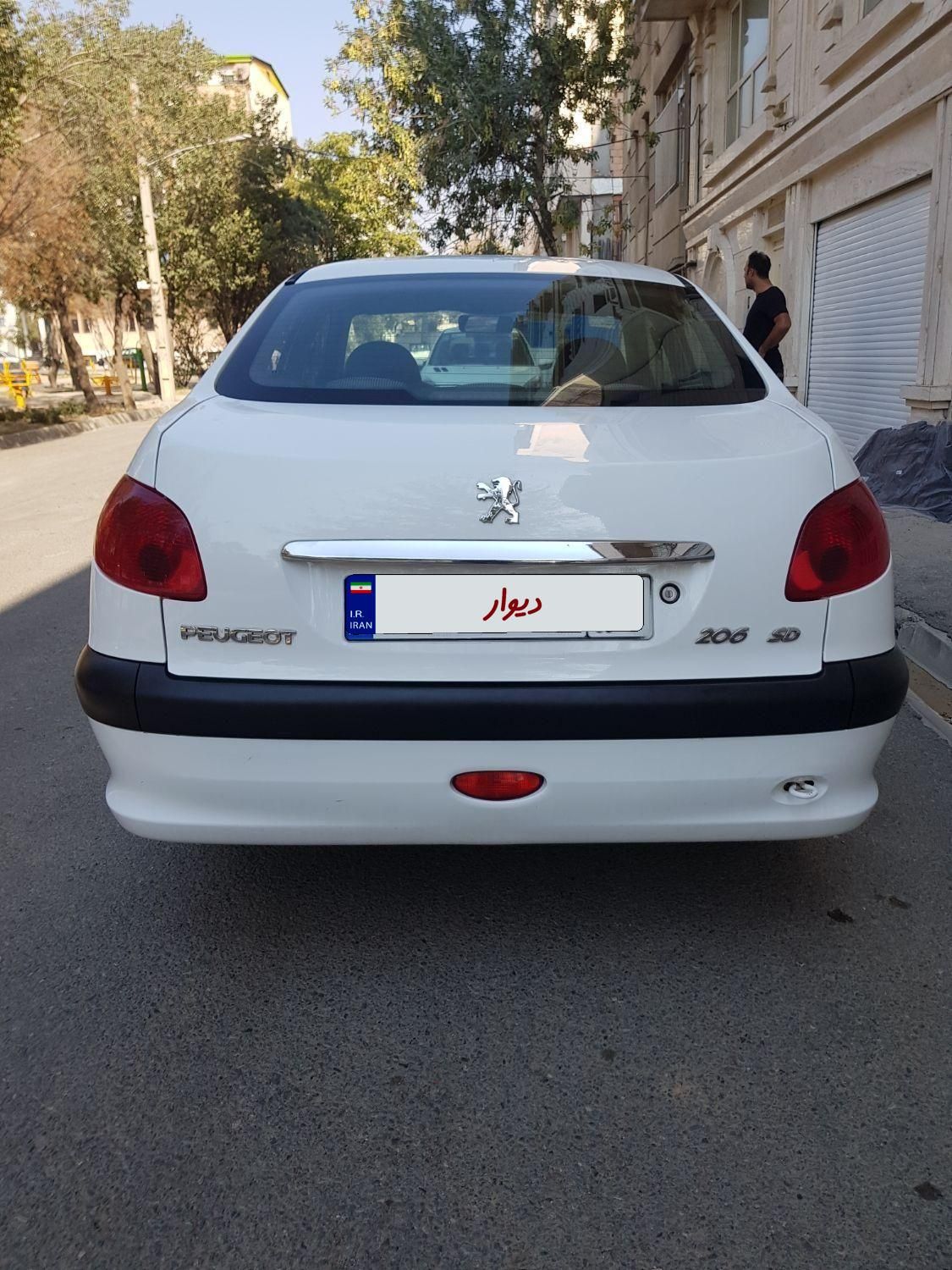 پژو 206 SD v8 - 1397