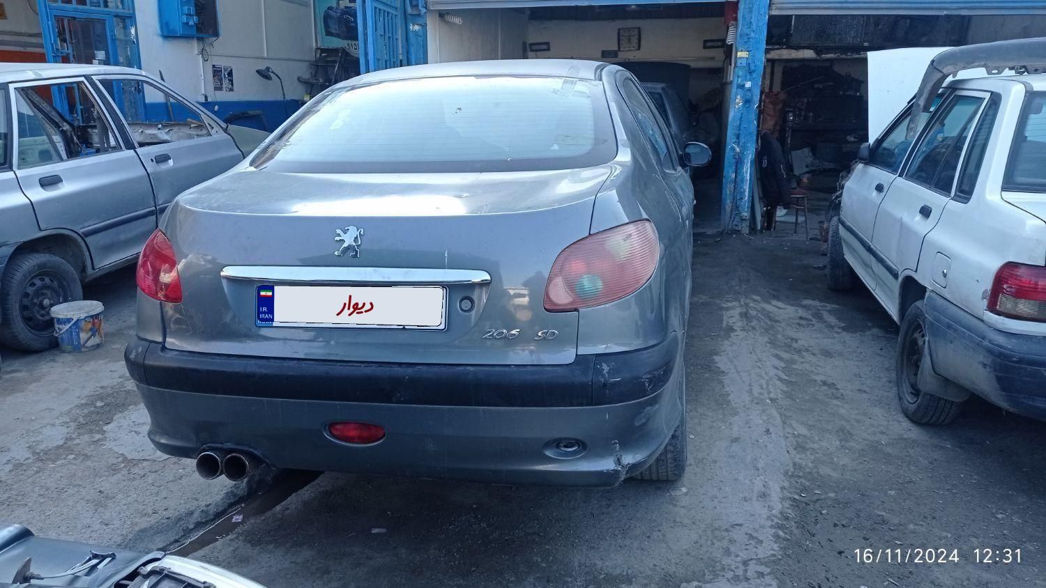 پژو 206 SD v8 - 1388