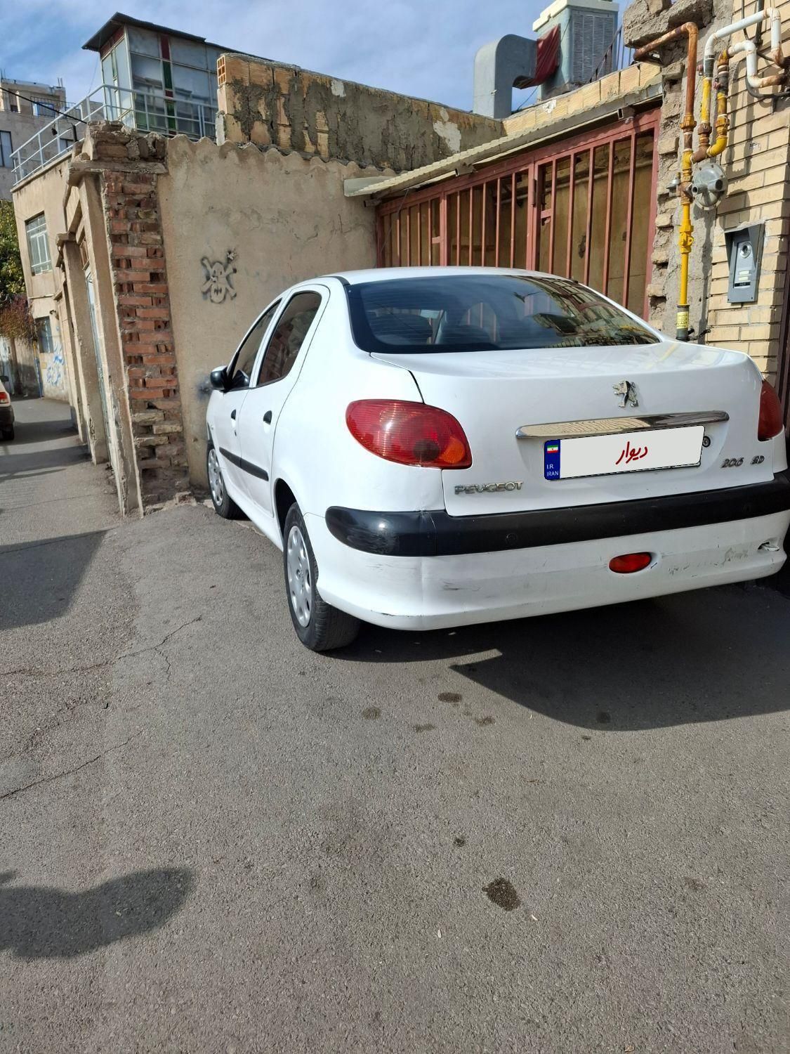 پژو 206 SD v8 - 1396