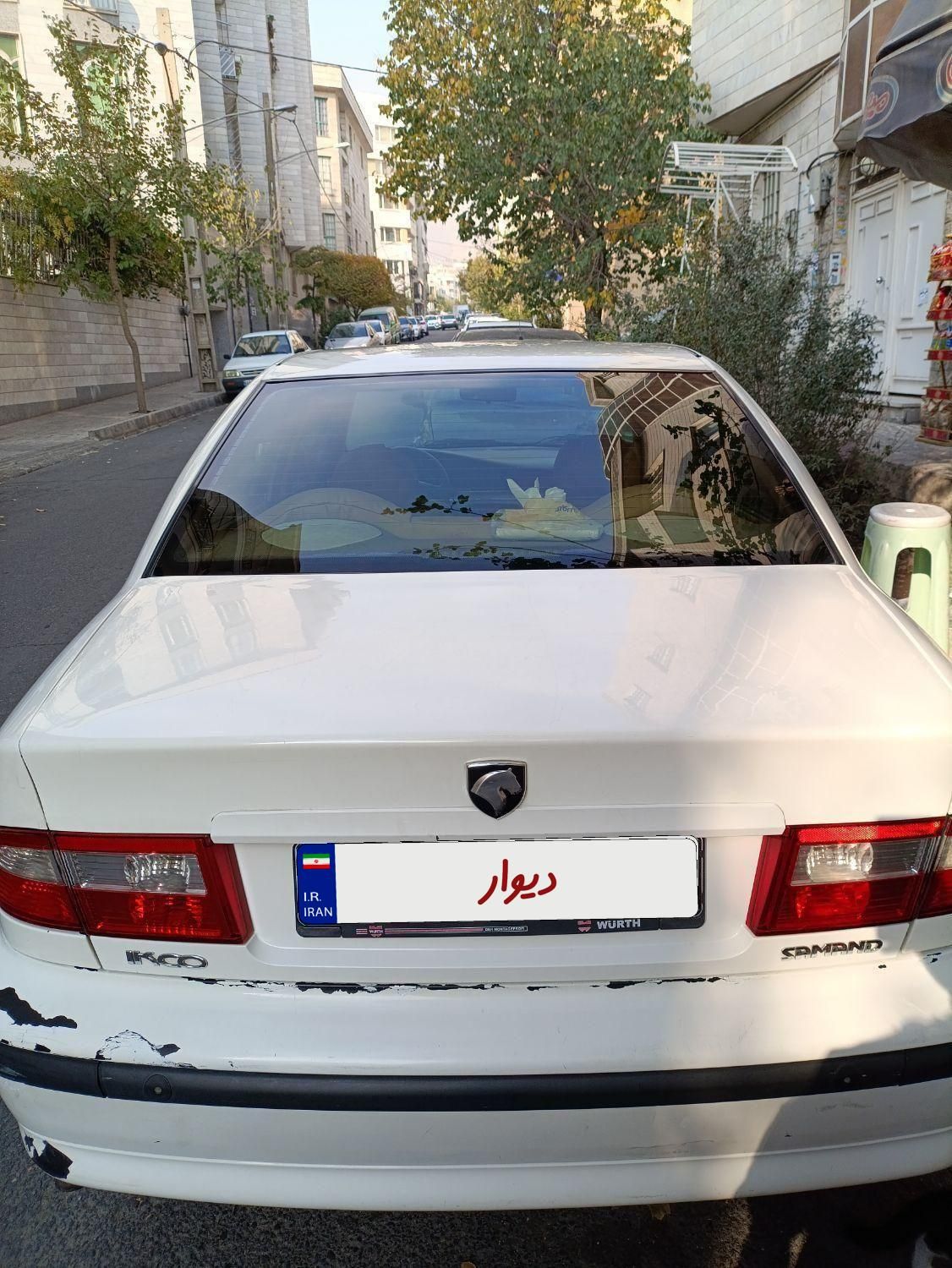 سمند LX EF7 دوگانه سوز - 1389