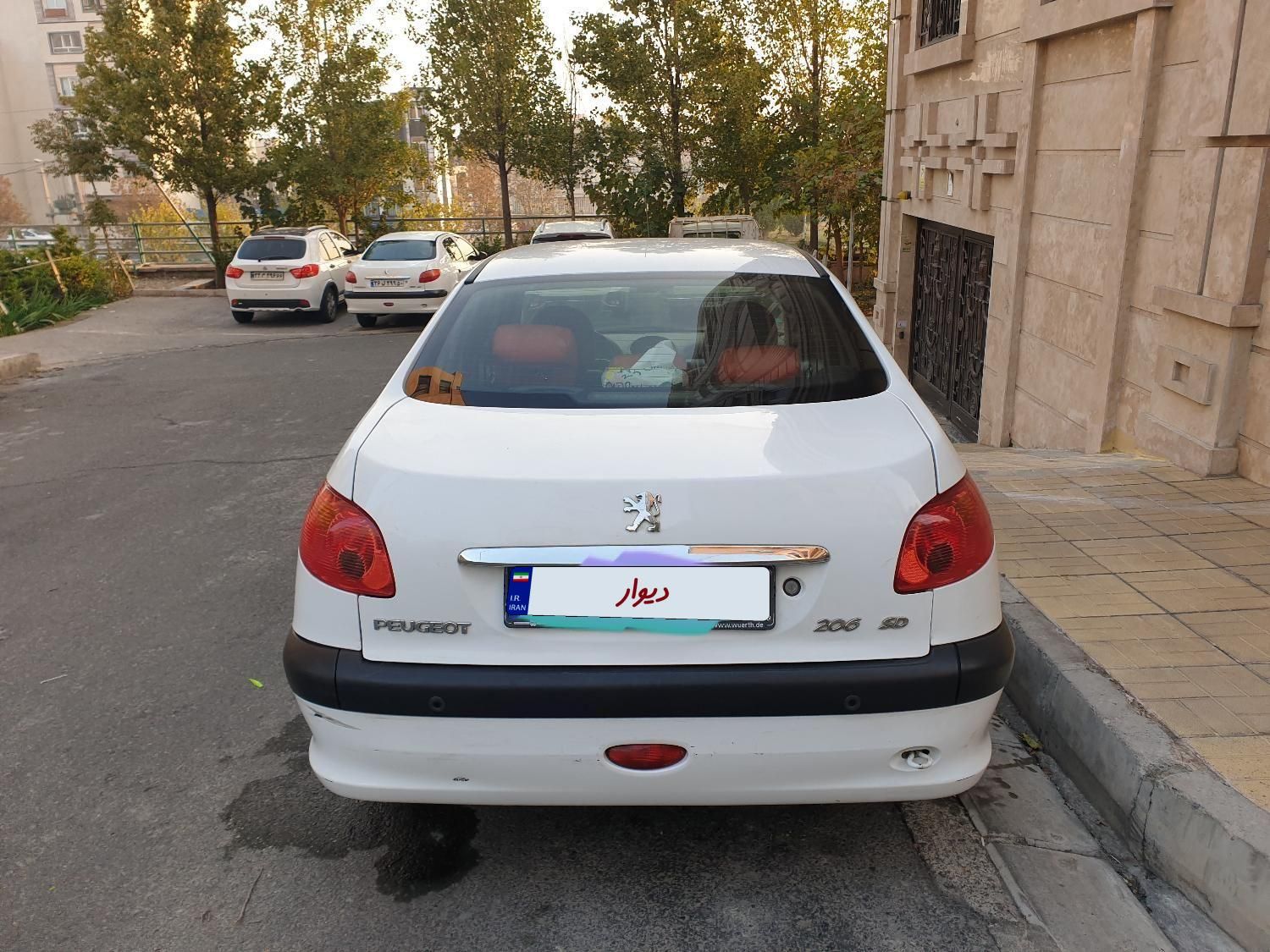 پژو 206 SD v8 - 1395