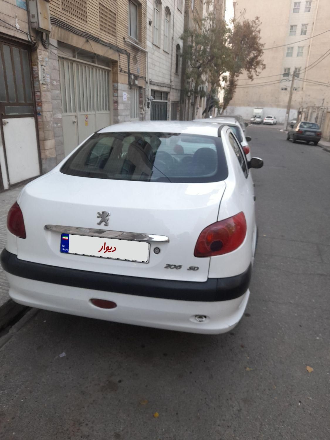 پژو 206 SD v8 - 1391