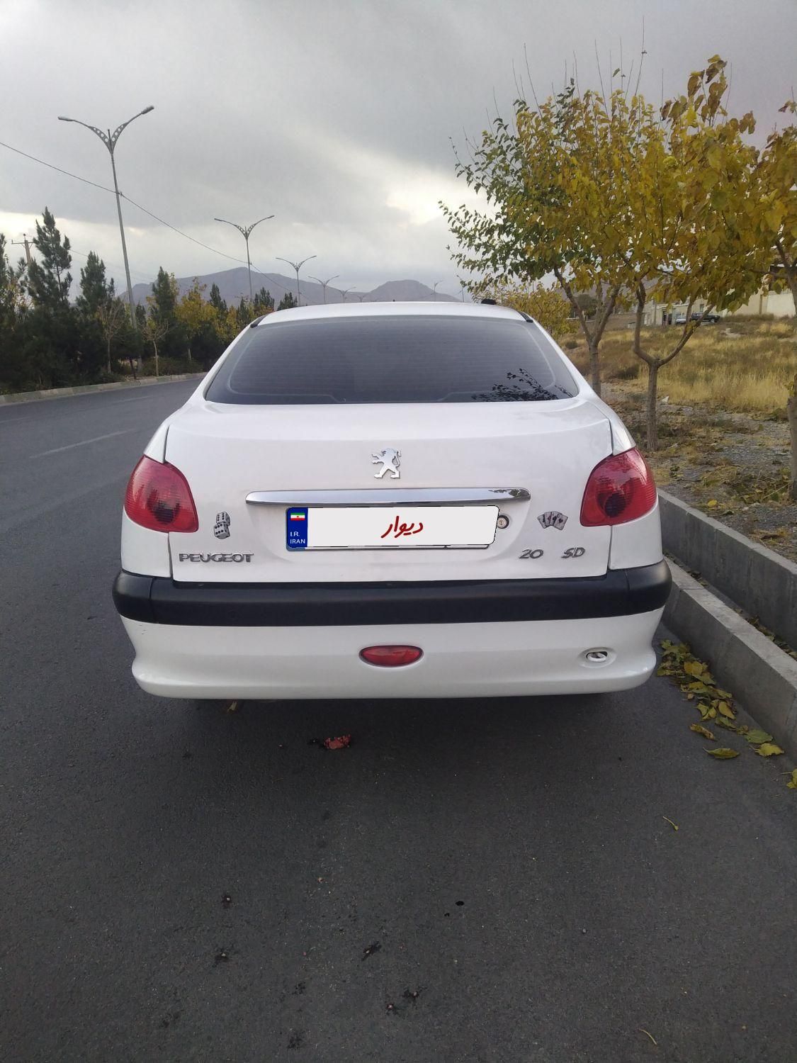 پژو 206 SD v8 - 1395