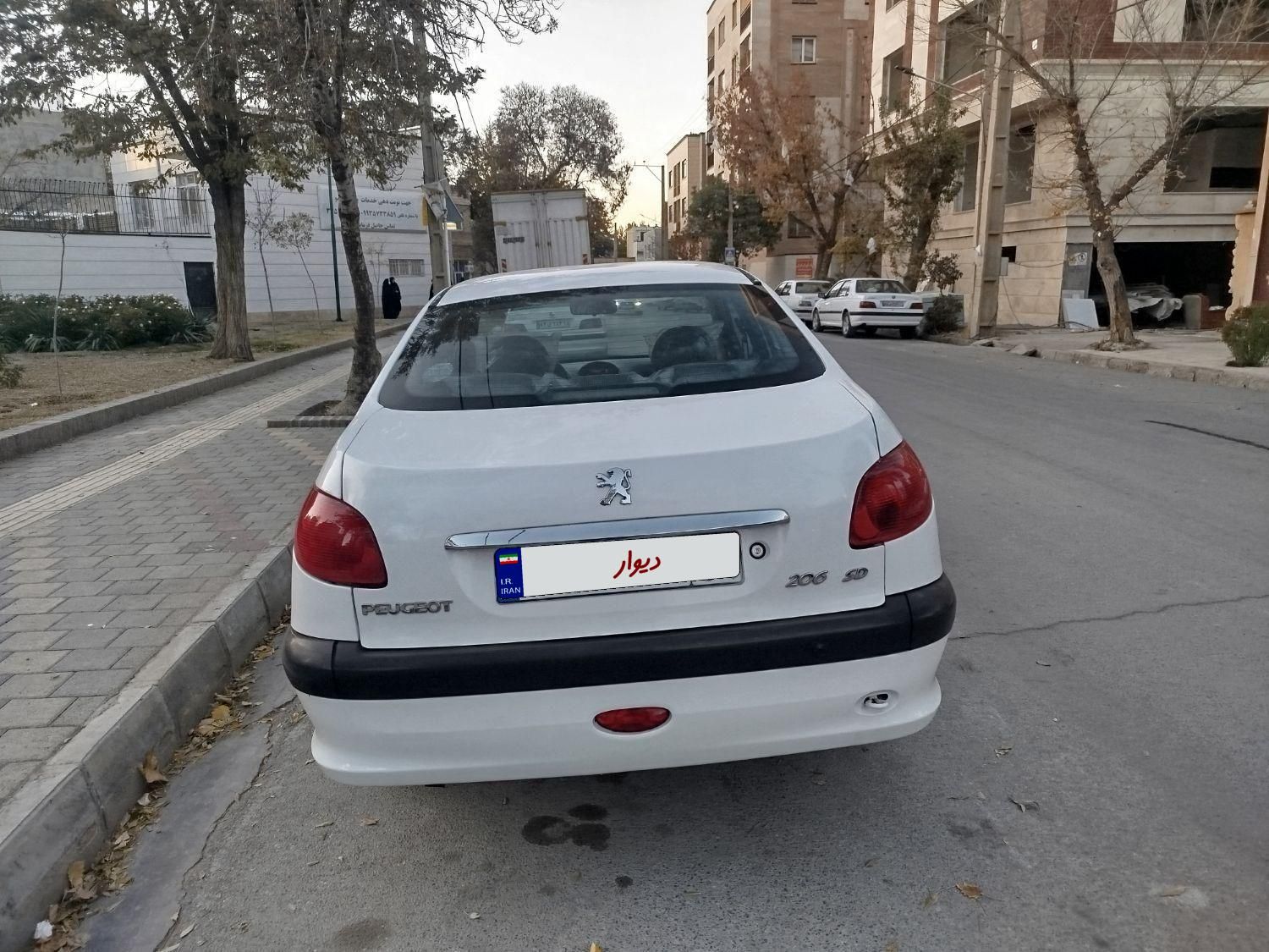 پژو 206 SD v8 - 1397