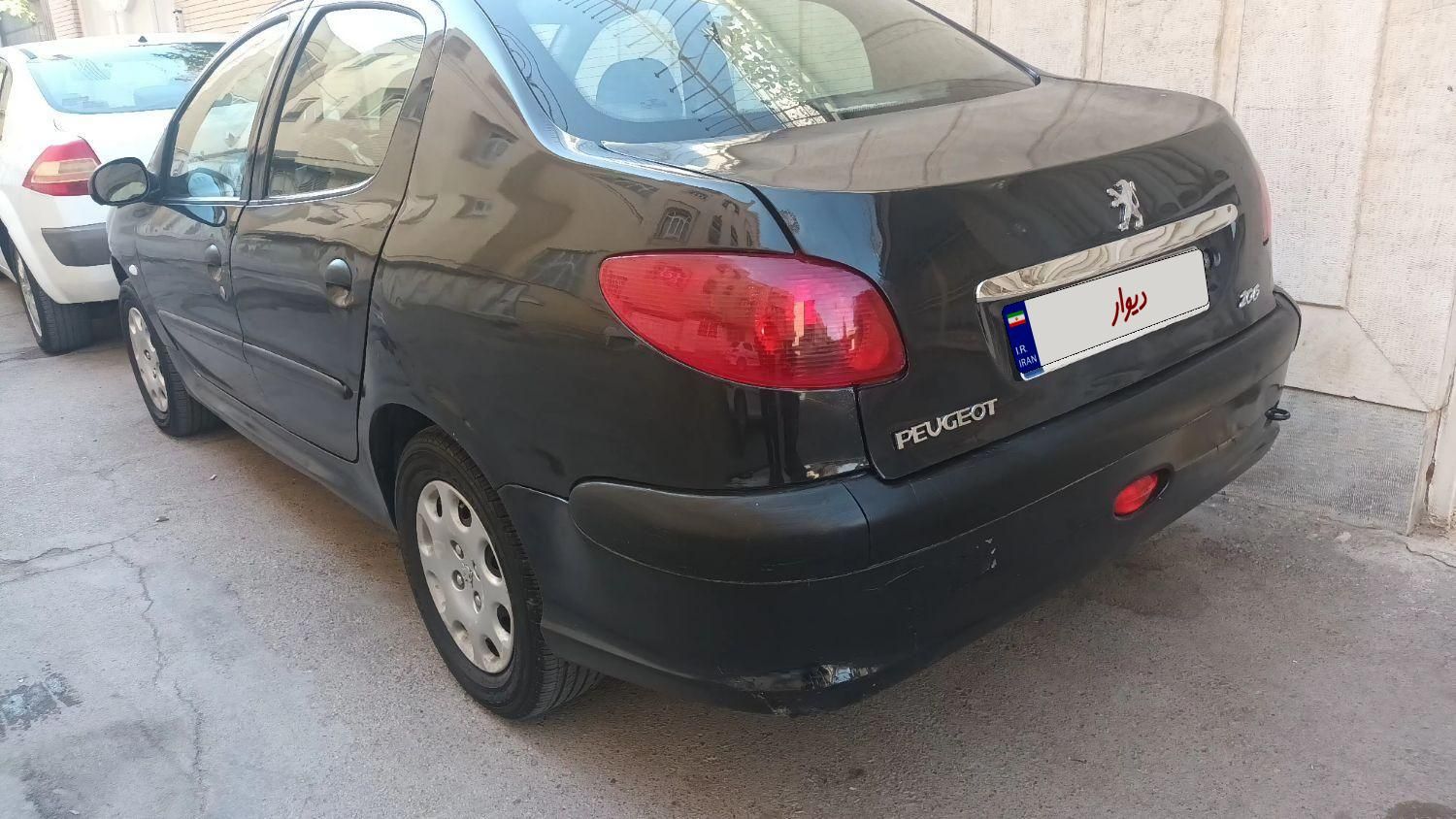 پژو 206 SD v8 - 1392