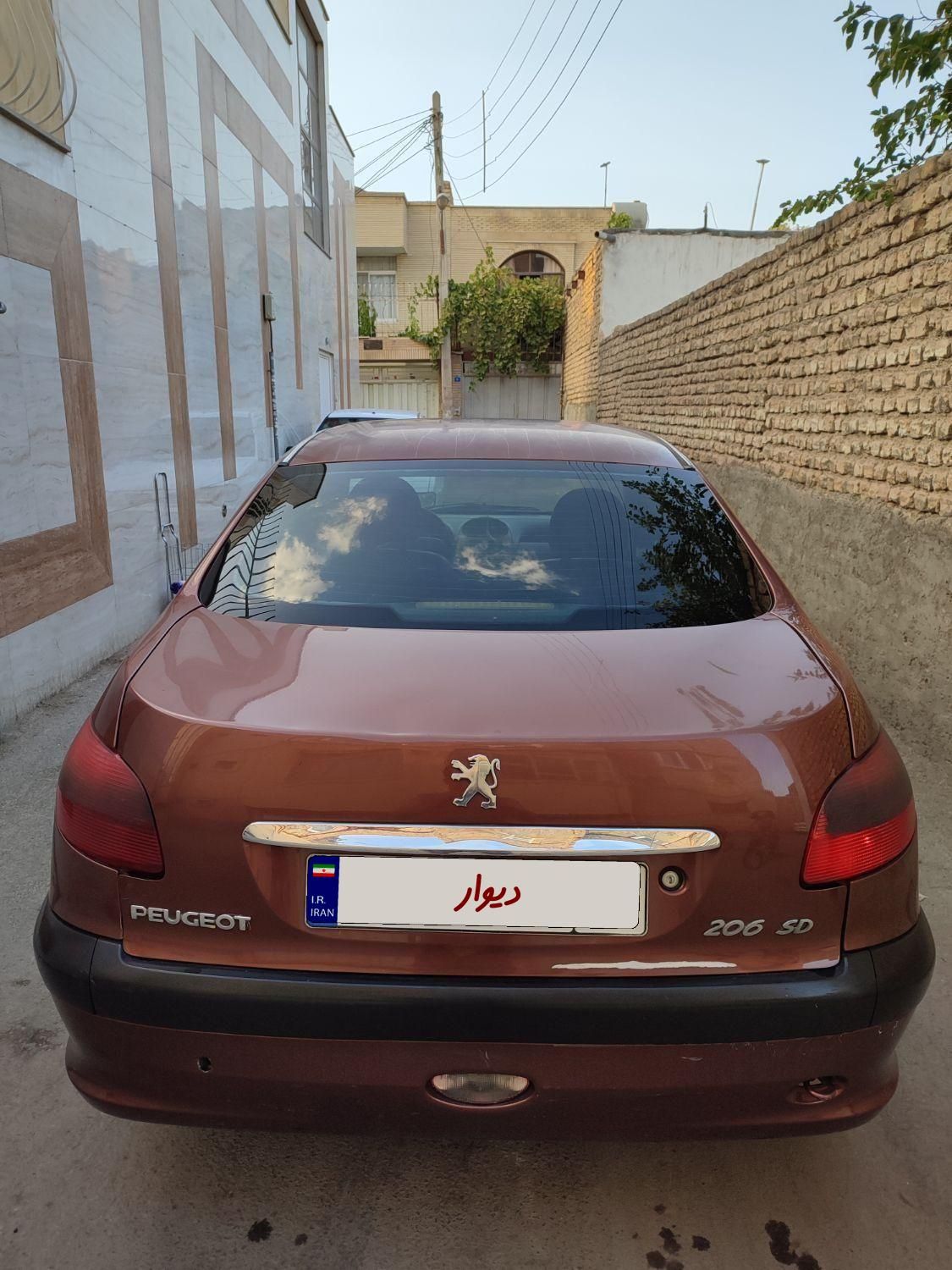 پژو 206 SD v8 - 1389