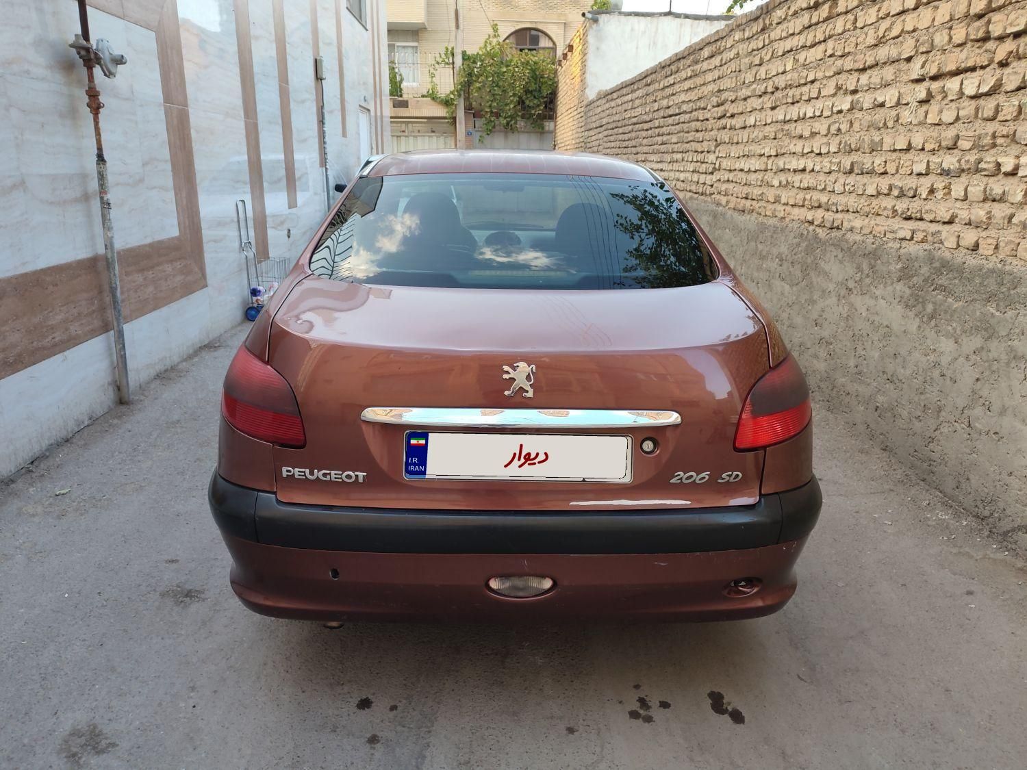 پژو 206 SD v8 - 1389