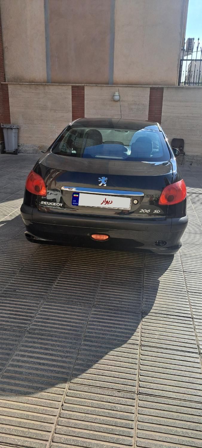 پژو 206 SD v8 - 1395