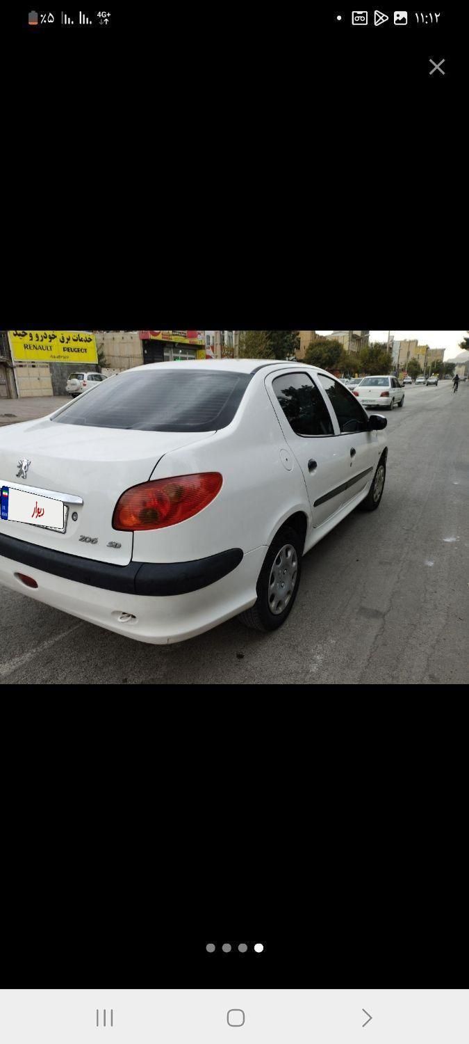 پژو 206 SD v8 - 1393