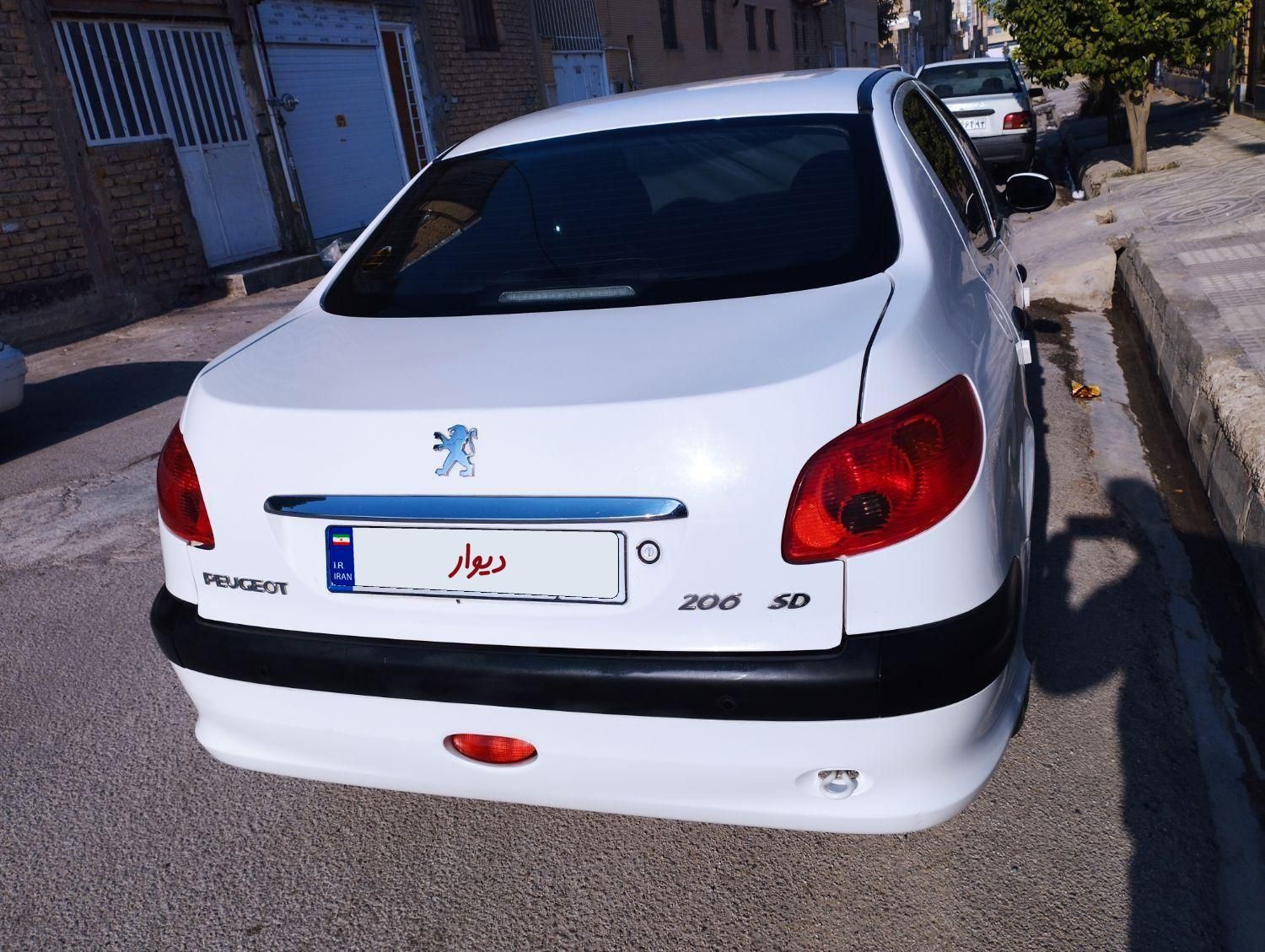 پژو 206 SD v8 - 1396