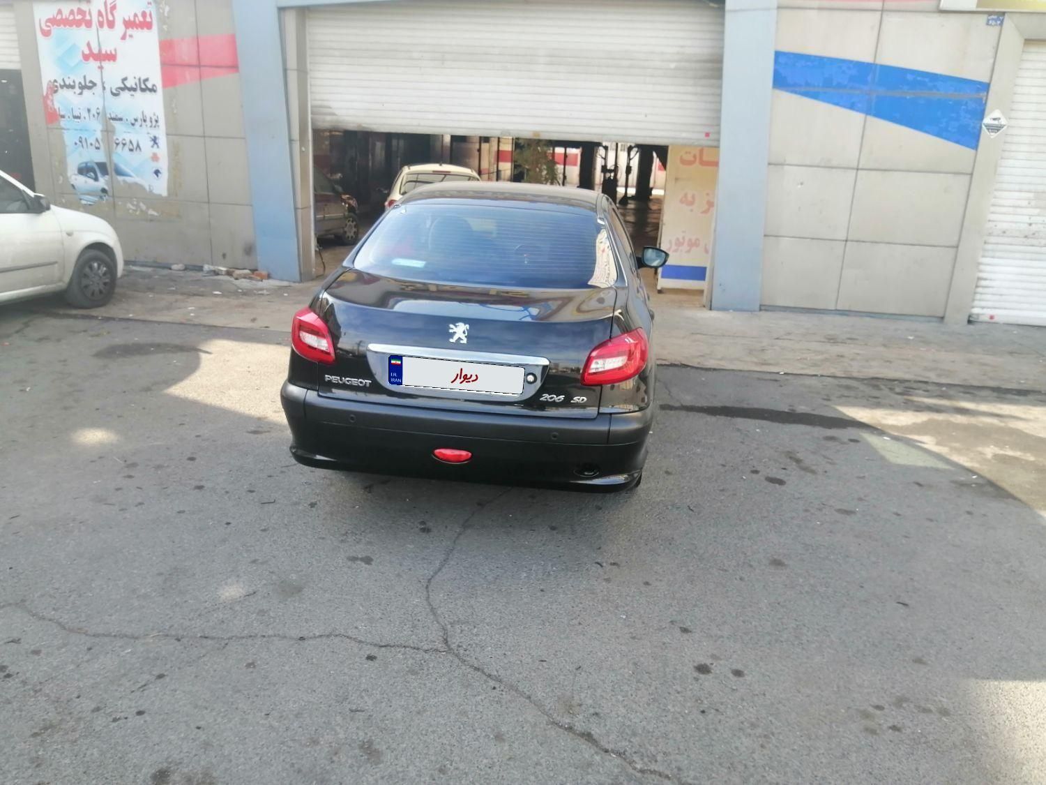 پژو 206 SD v8 - 1396