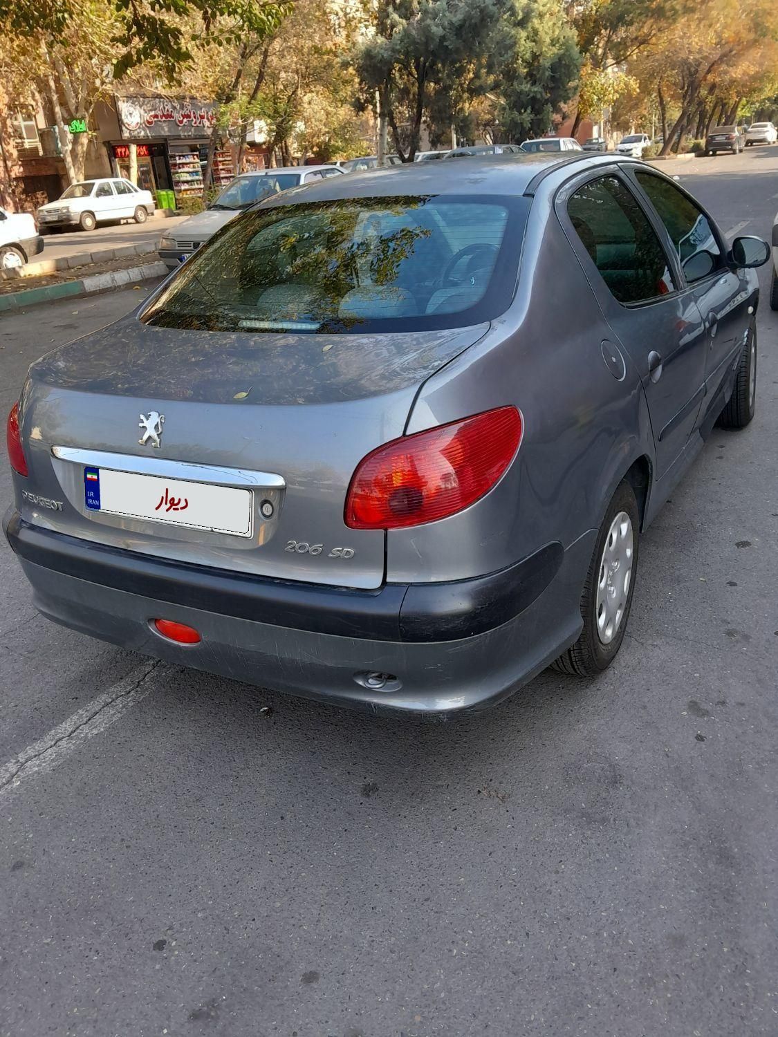 پژو 206 SD v9 - 1389