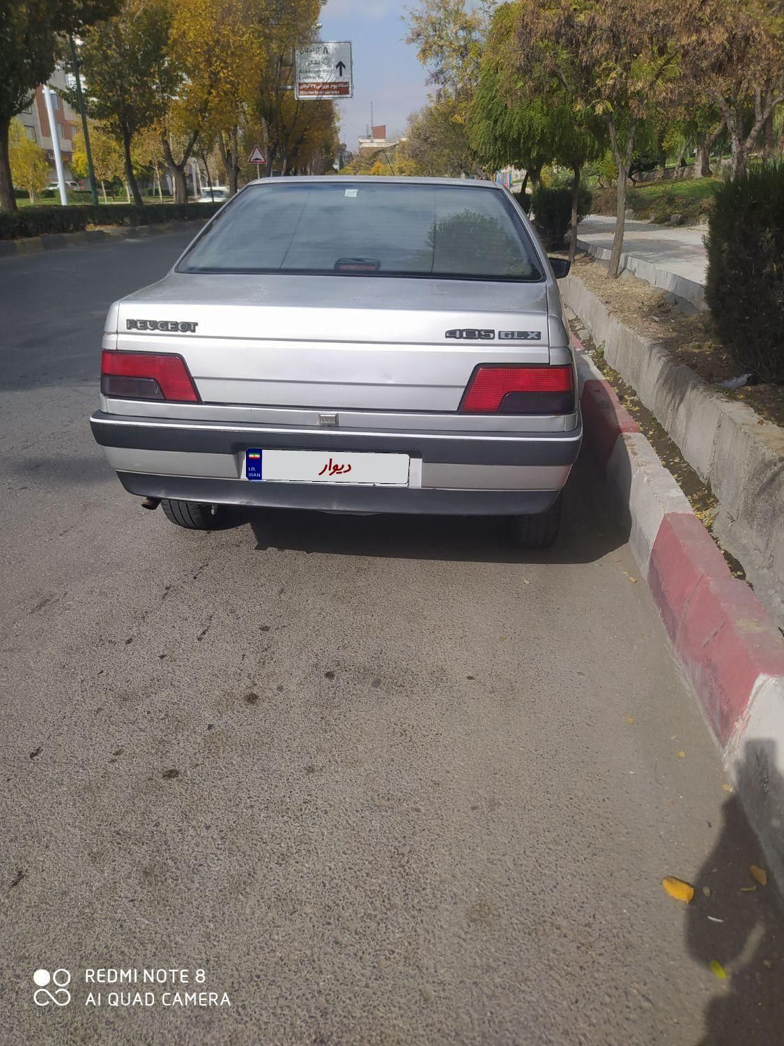 پژو 405 GLI - دوگانه سوز CNG - 1390