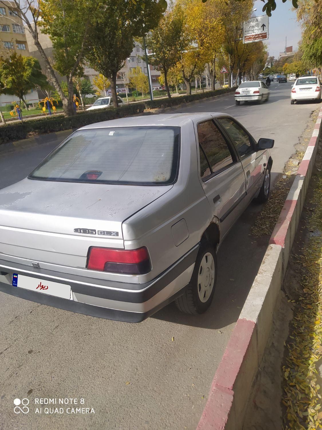 پژو 405 GLI - دوگانه سوز CNG - 1390