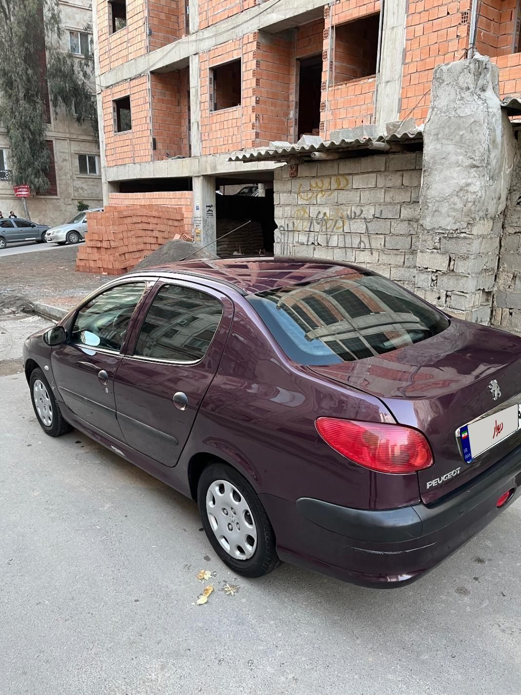 پژو 206 SD v8 - 1395