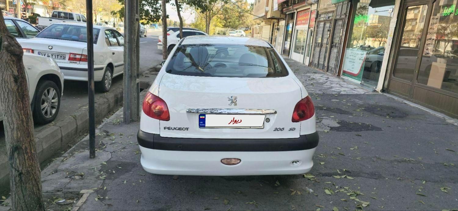 پژو 206 SD v8 - 1396