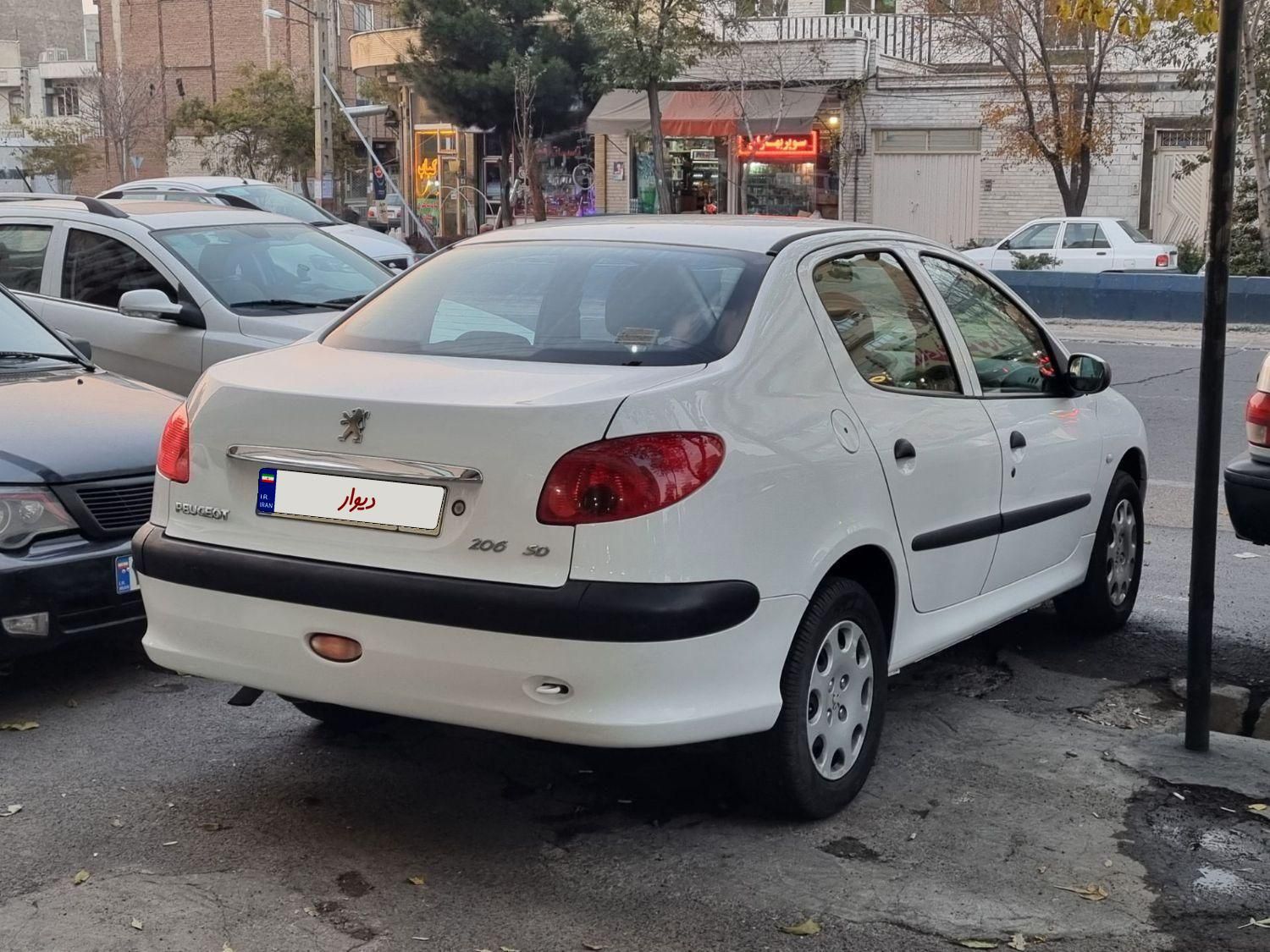 پژو 206 SD v8 - 1396