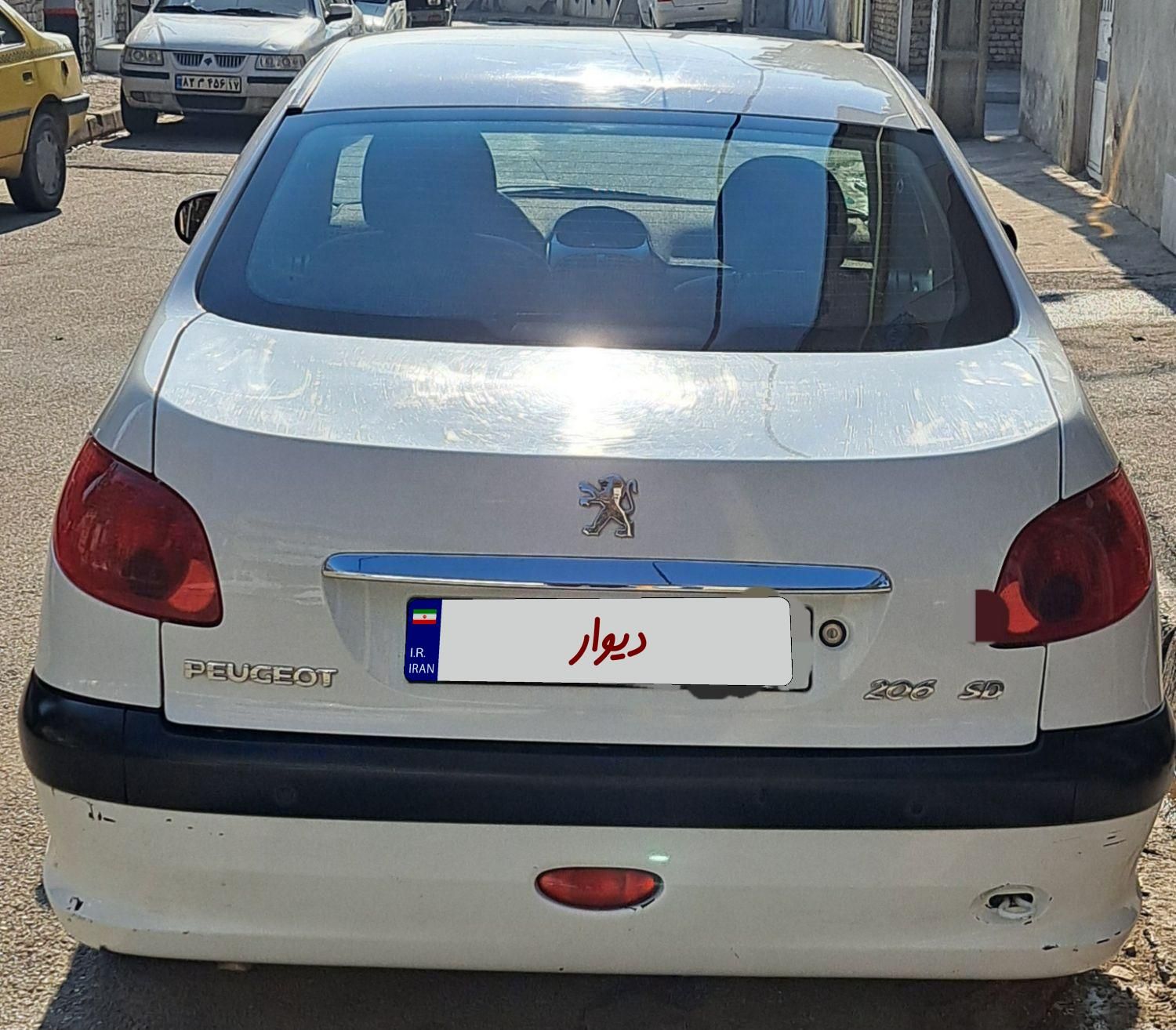 پژو 206 SD v8 - 1396