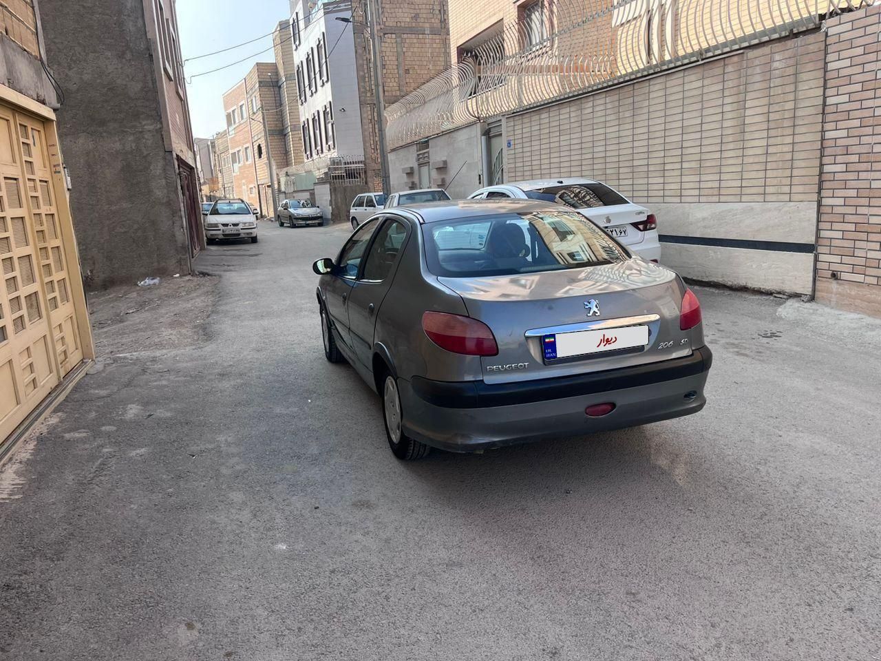 پژو 206 SD v20 - 1386