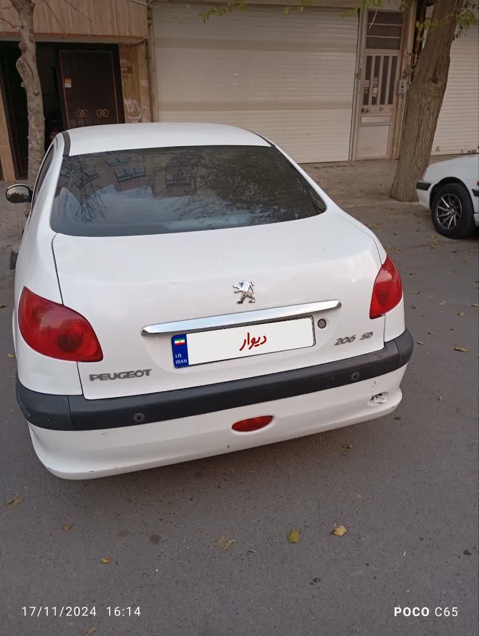 پژو 206 SD v8 - 1396