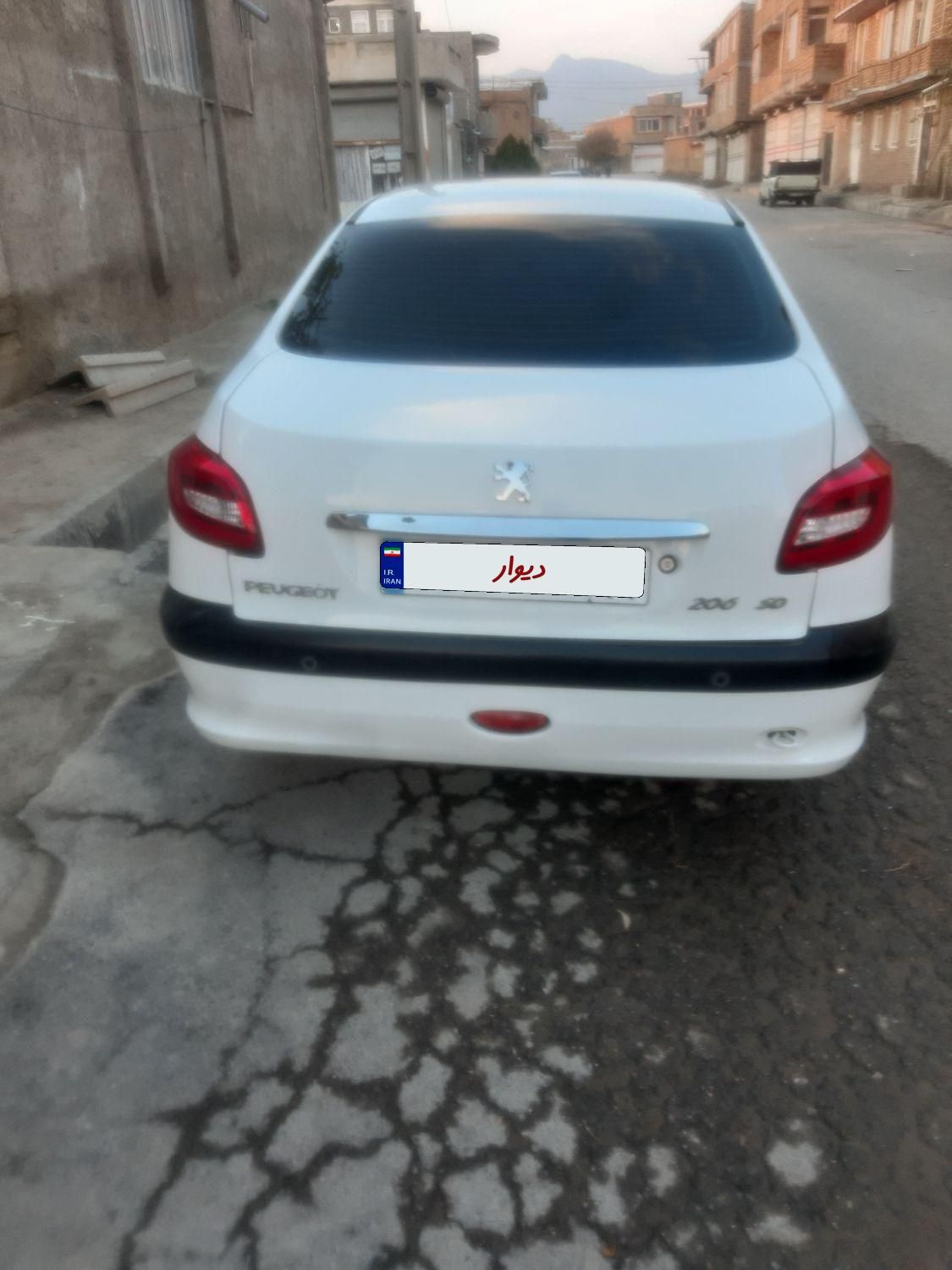 پژو 206 SD v8 - 1396