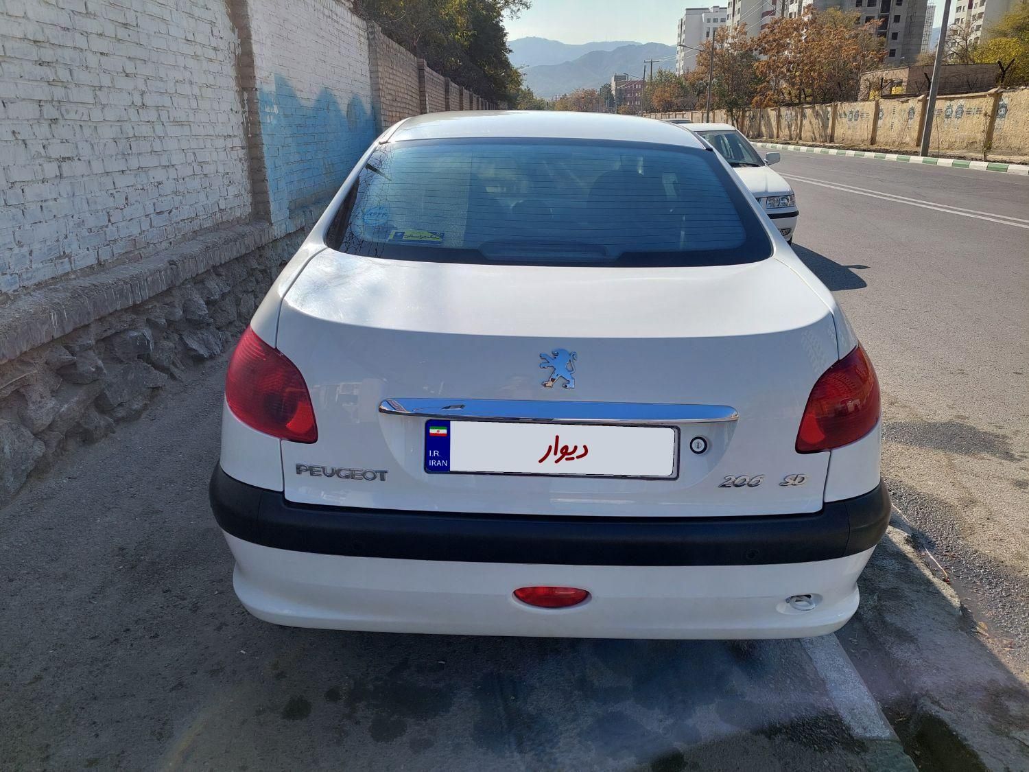 پژو 206 SD v8 - 1397