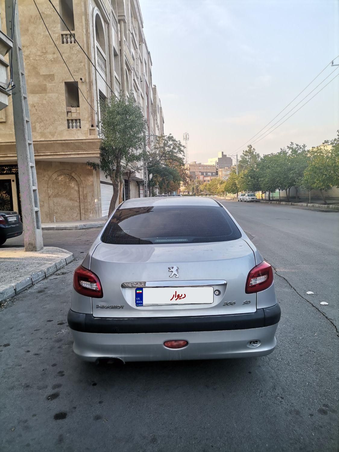 پژو 206 SD v8 - 1392