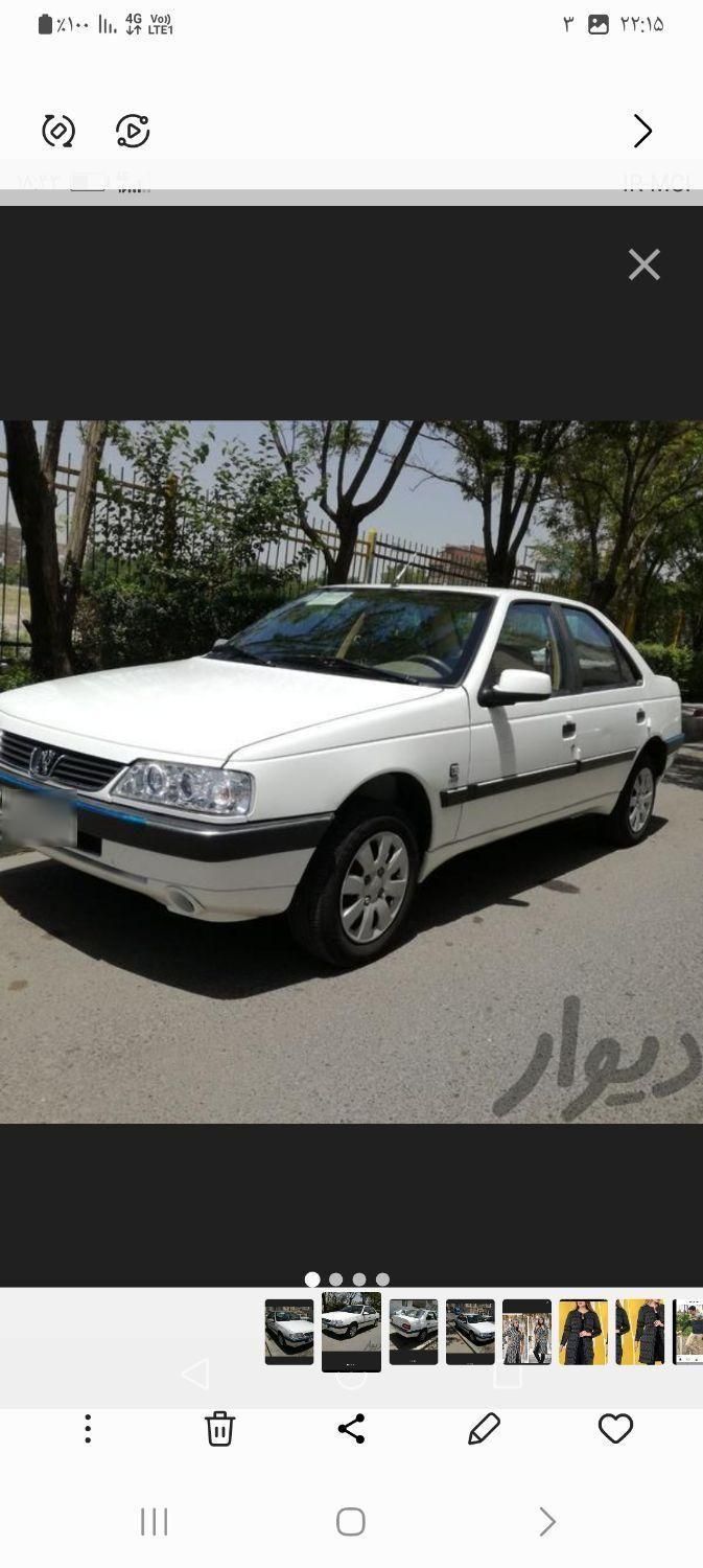 پژو 405 SLX بنزینی TU5 - 1397