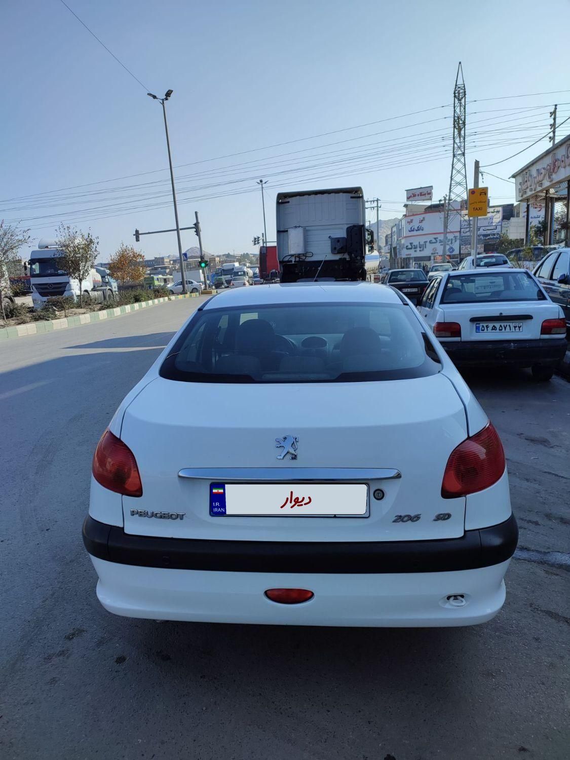 پژو 206 SD v8 - 1395