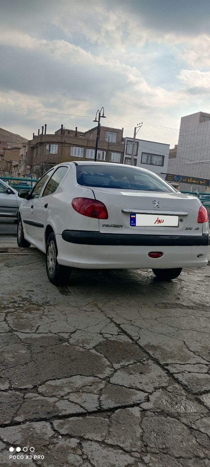 پژو 206 SD v8 - 1395