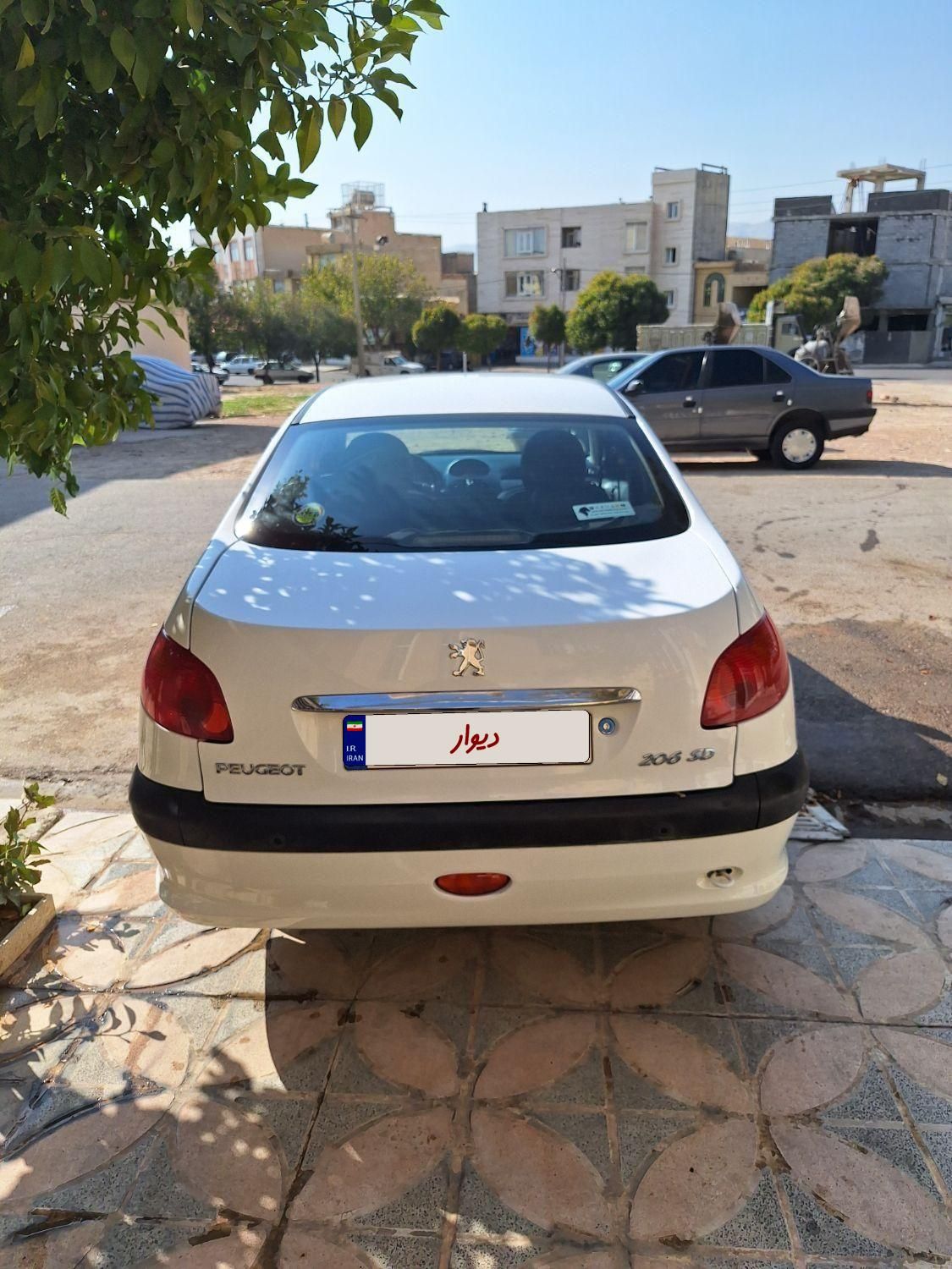 پژو 206 SD v8 - 1395