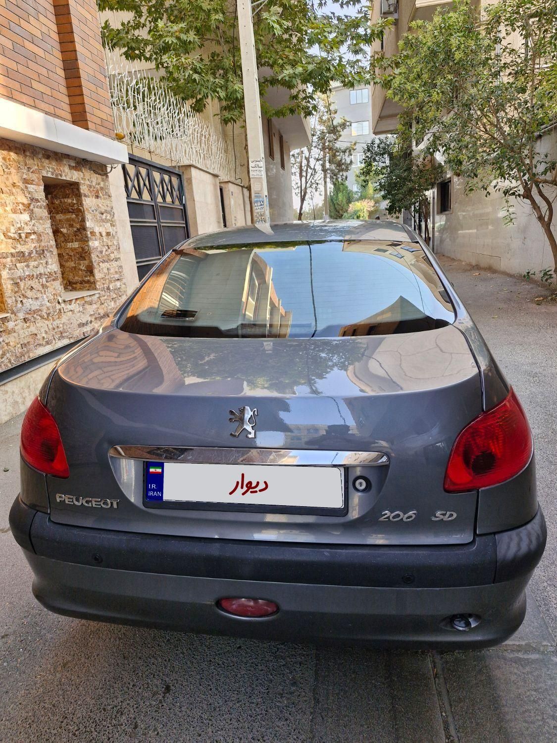 پژو 206 SD v8 - 1393