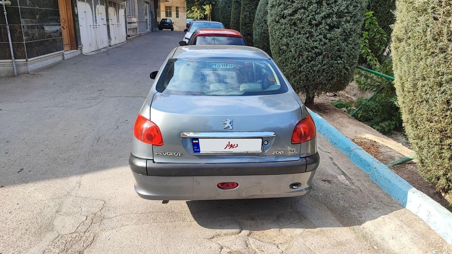 پژو 206 SD v8 - 1391