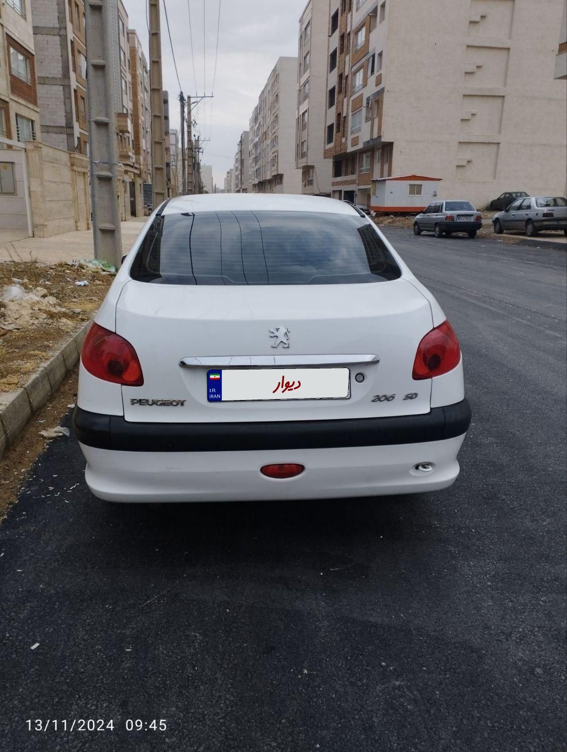 پژو 206 SD v8 - 1393