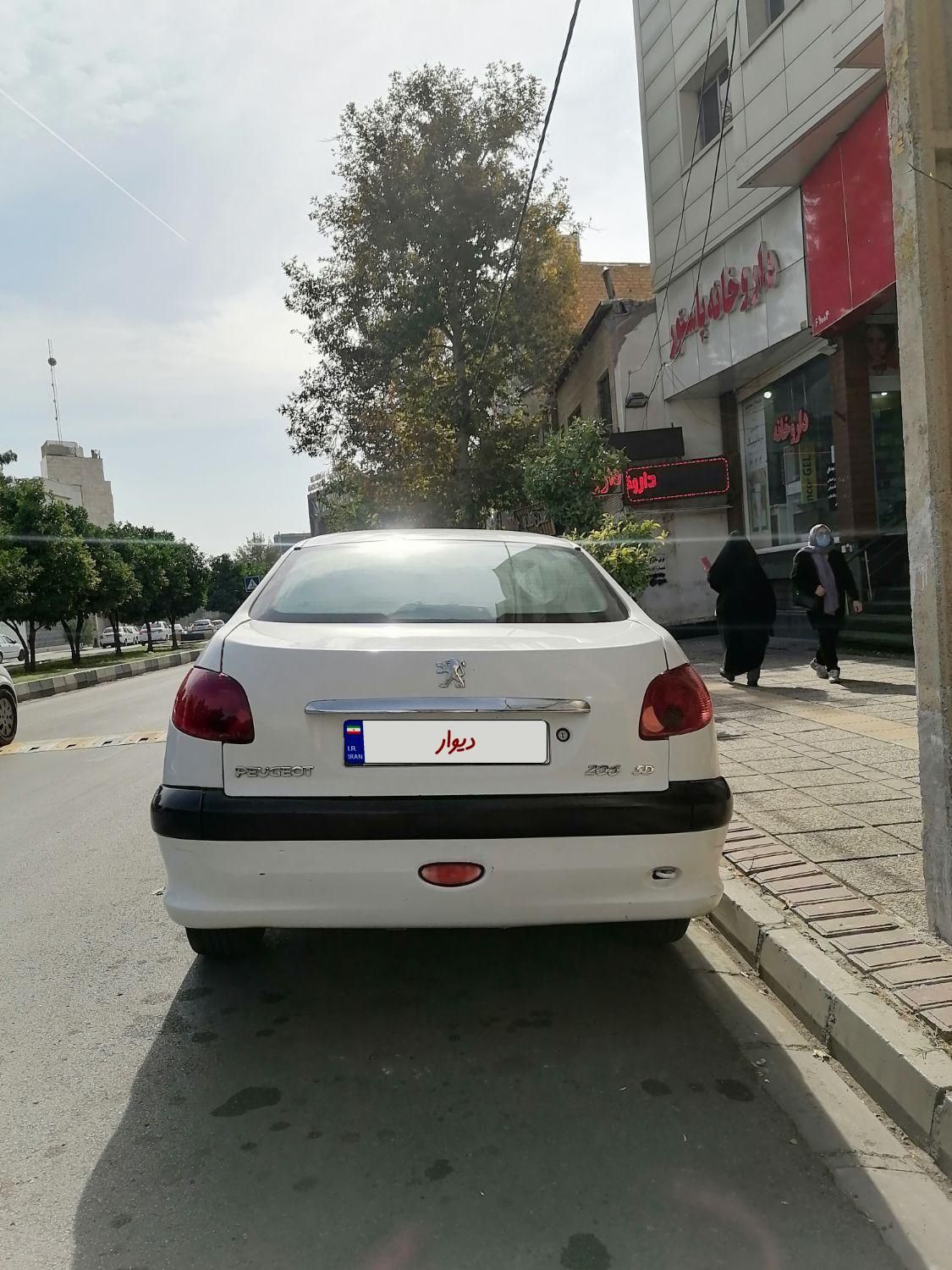 پژو 206 SD v8 - 1389