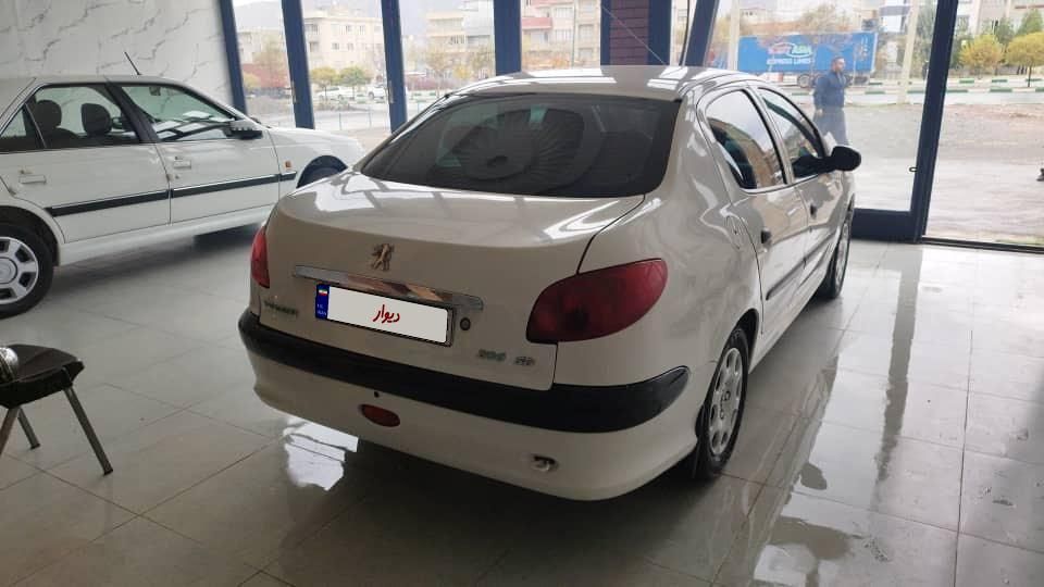 پژو 206 SD v8 - 1396