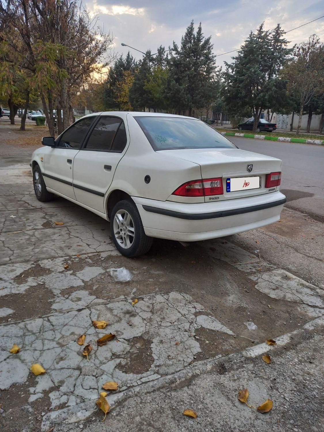 سمند LX EF7 دوگانه سوز - 1389