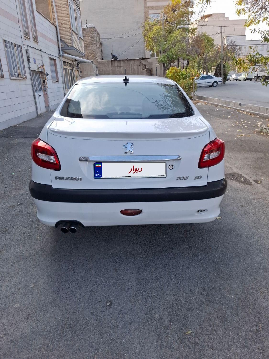 پژو 206 SD v8 - 1393