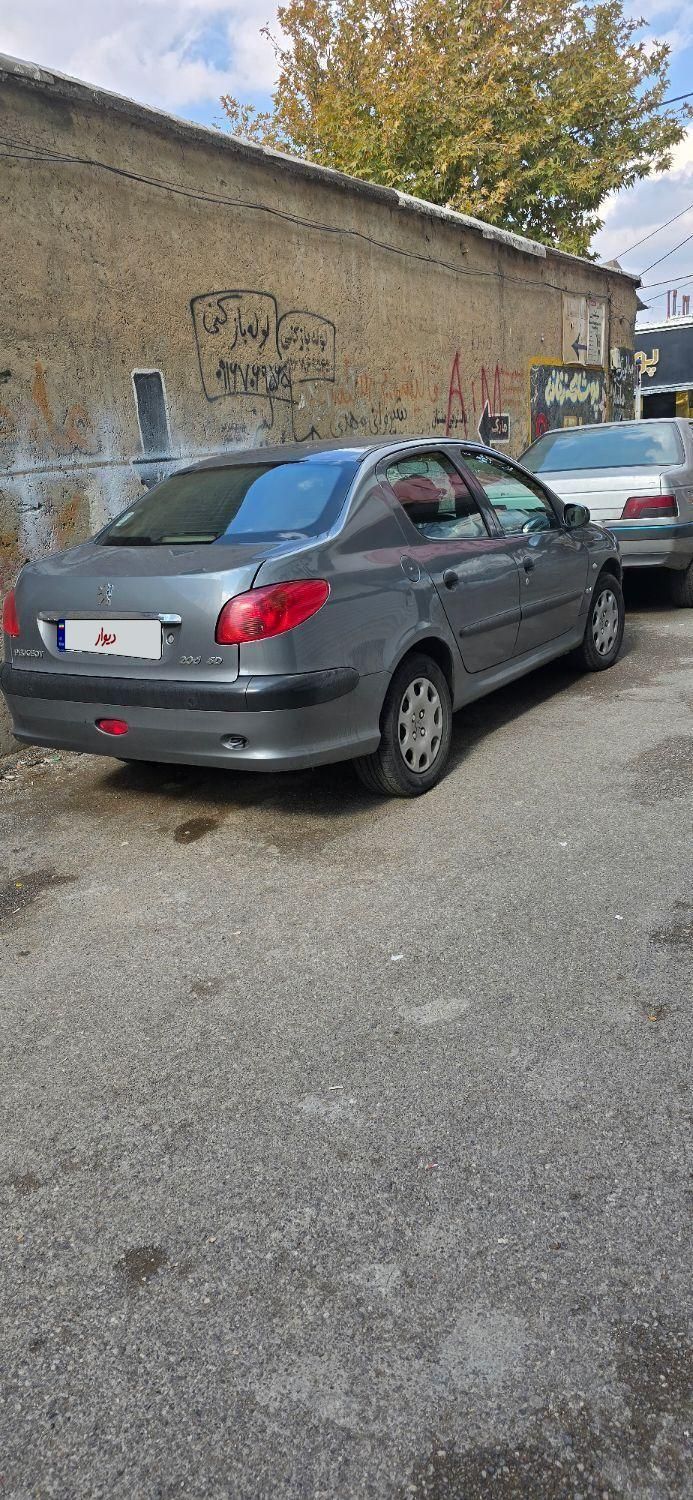 پژو 206 SD v8 - 1396