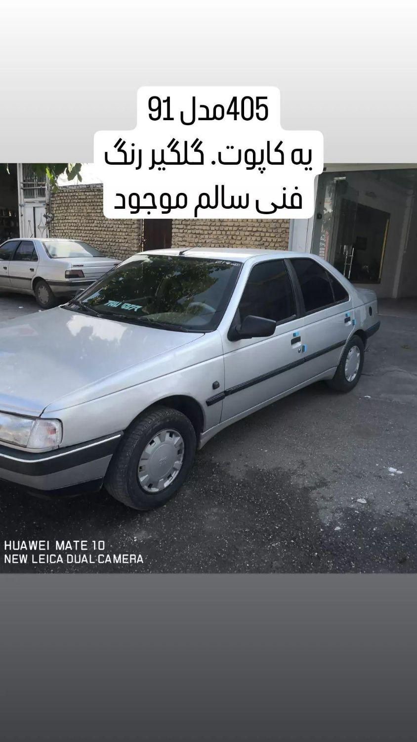 پژو 405 GL - دوگانه سوز CNG - 1391