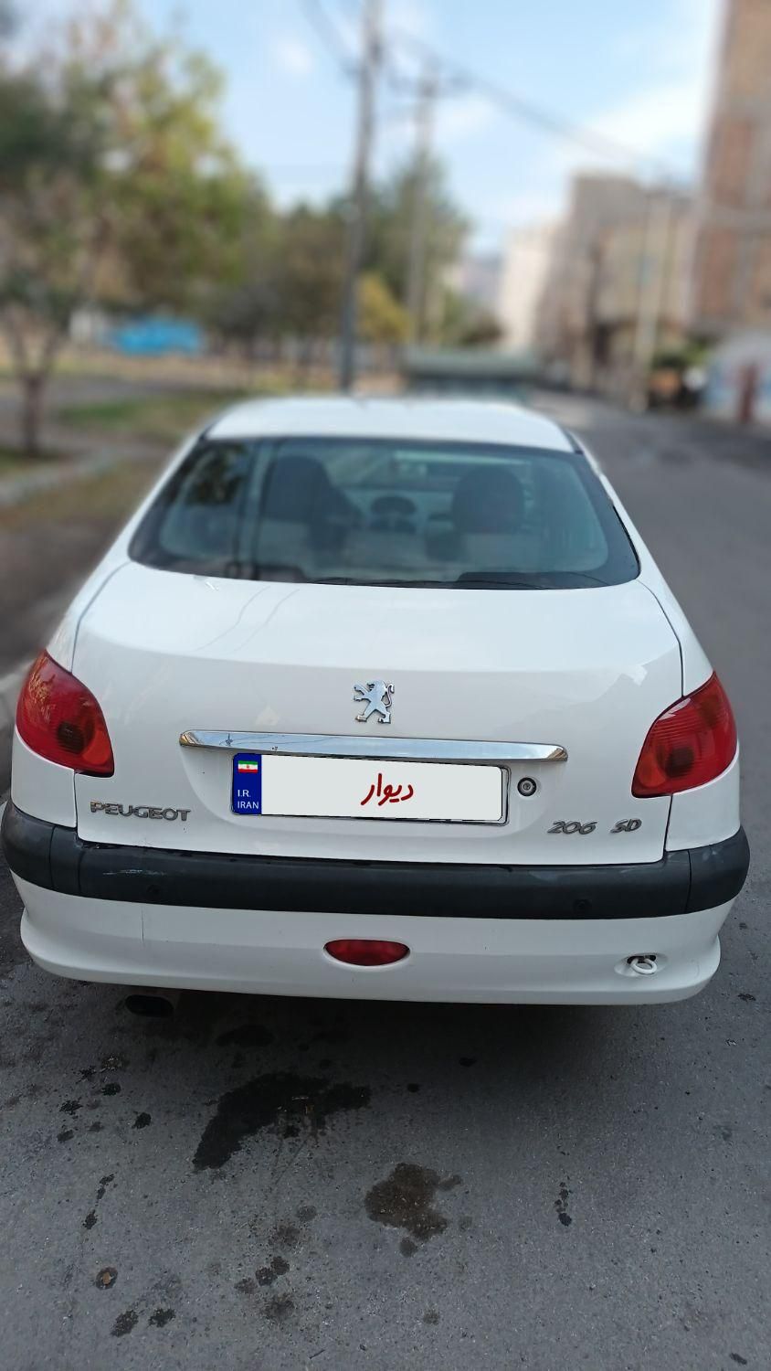 پژو 206 SD v8 - 1393