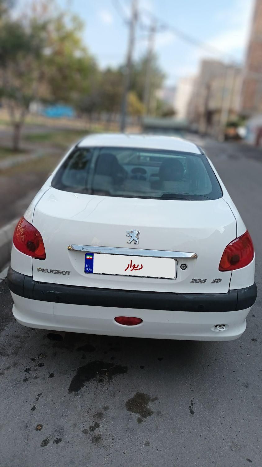 پژو 206 SD v8 - 1393