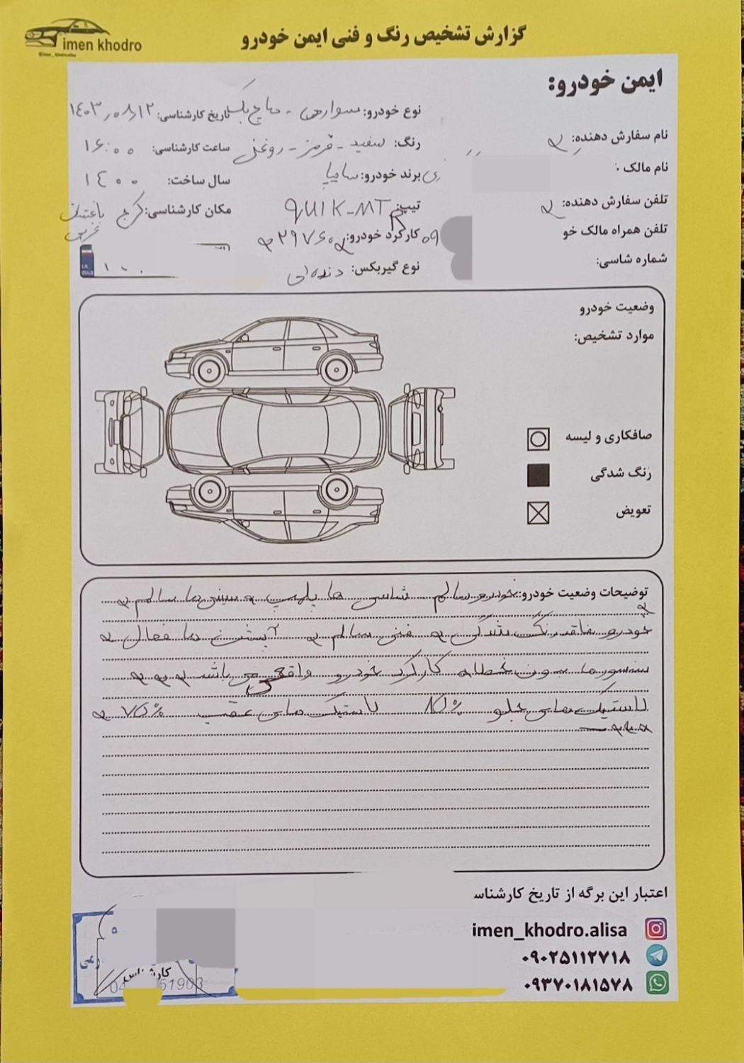 کوییک R دنده ای - 1400