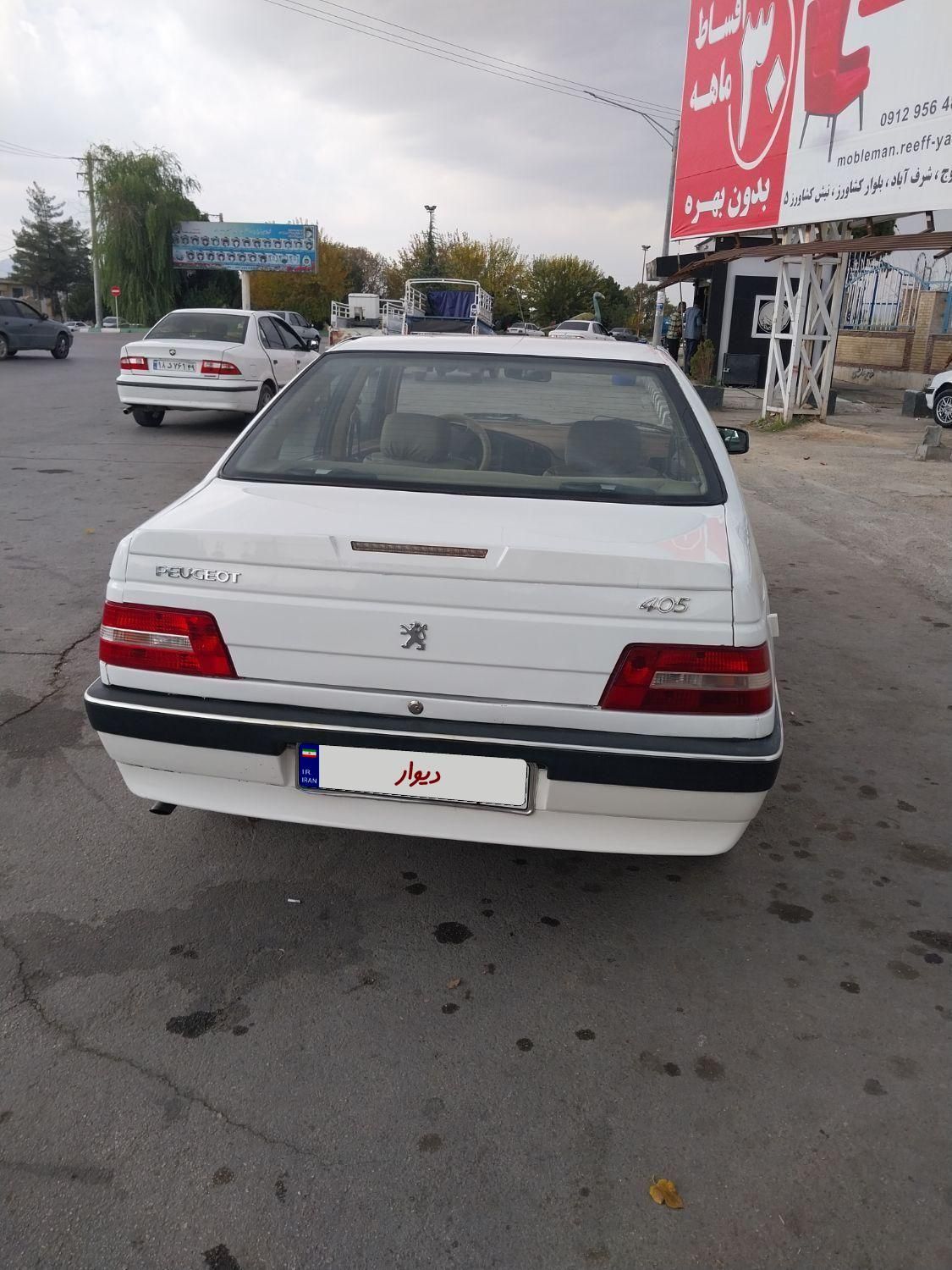 پژو 405 SLX دوگانه سوز XU7 - 1390