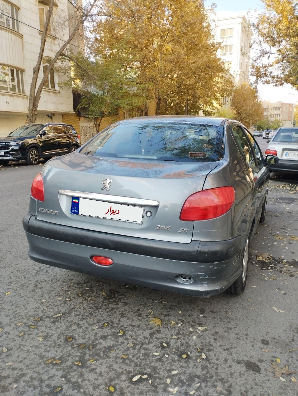 پژو 206 SD v8 - 1387