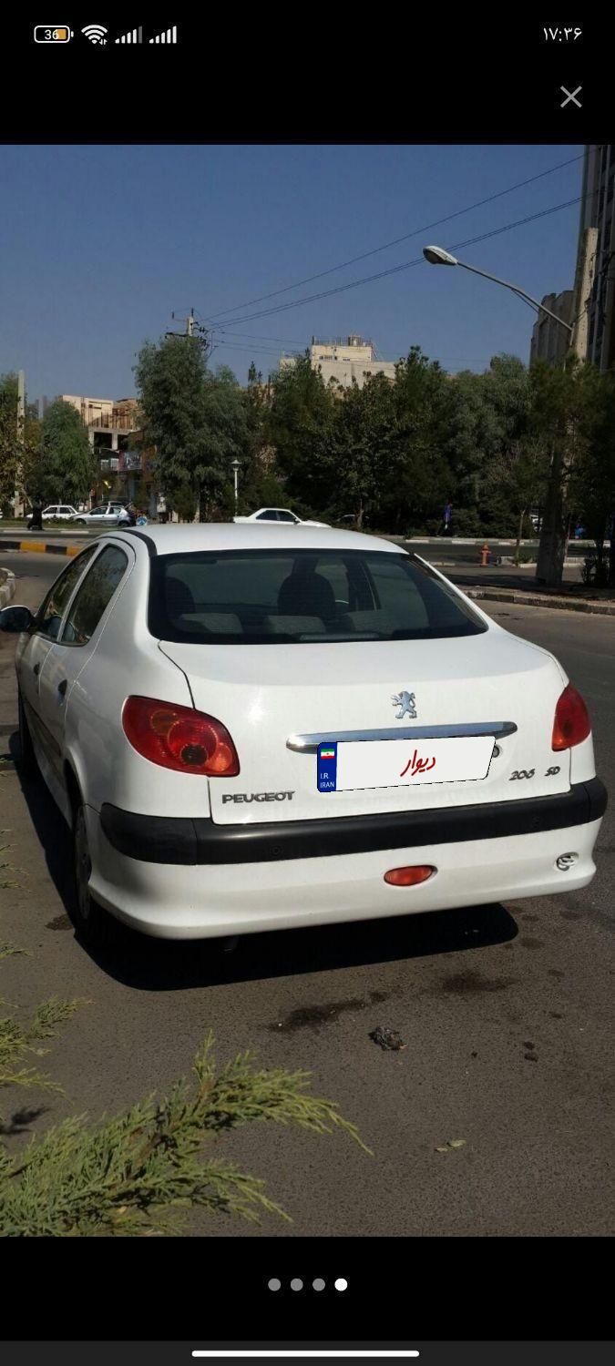 پژو 206 SD v8 - 1398