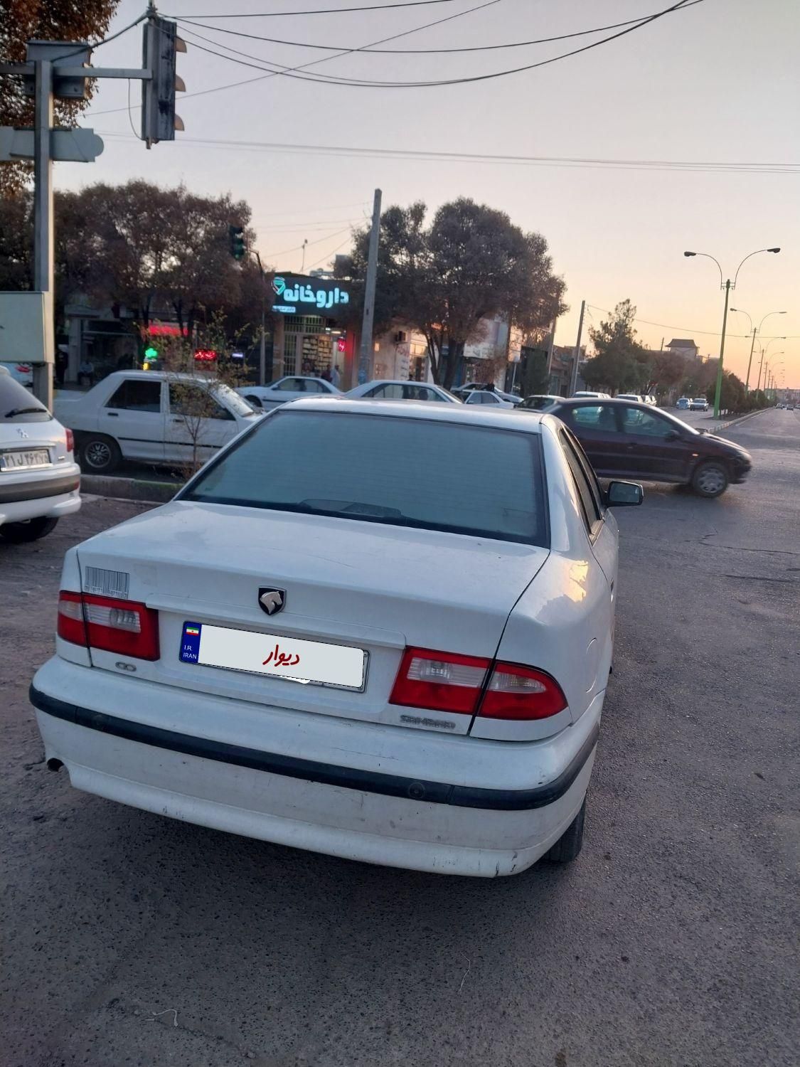 سمند LX EF7 دوگانه سوز - 1389